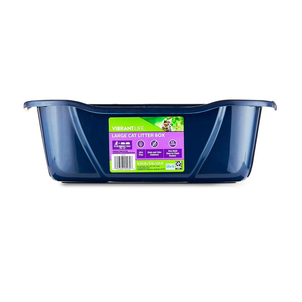 Caja de Arena Grande para Gatos Vibrant Life