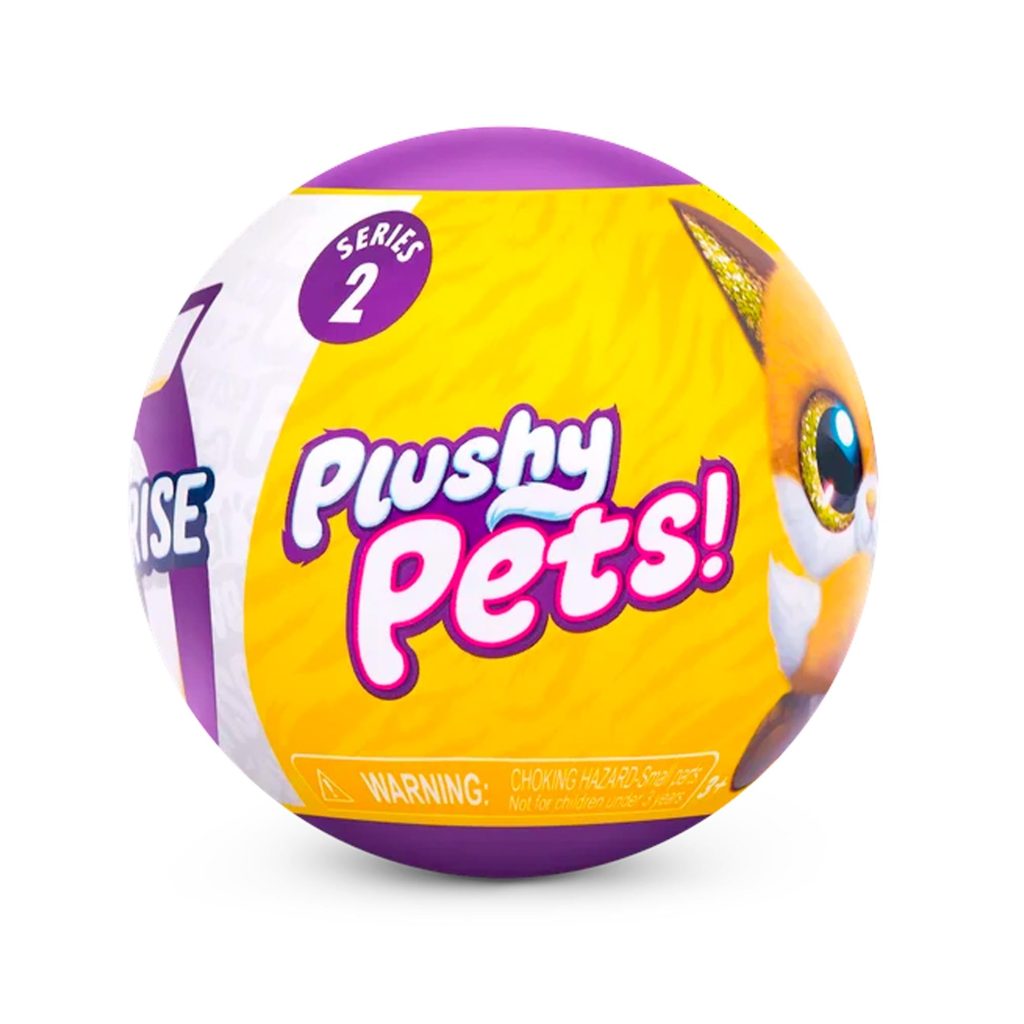 Plushy Pets Serie 2 de ZURU – Figuras Coleccionables de Animales para Niños 3+