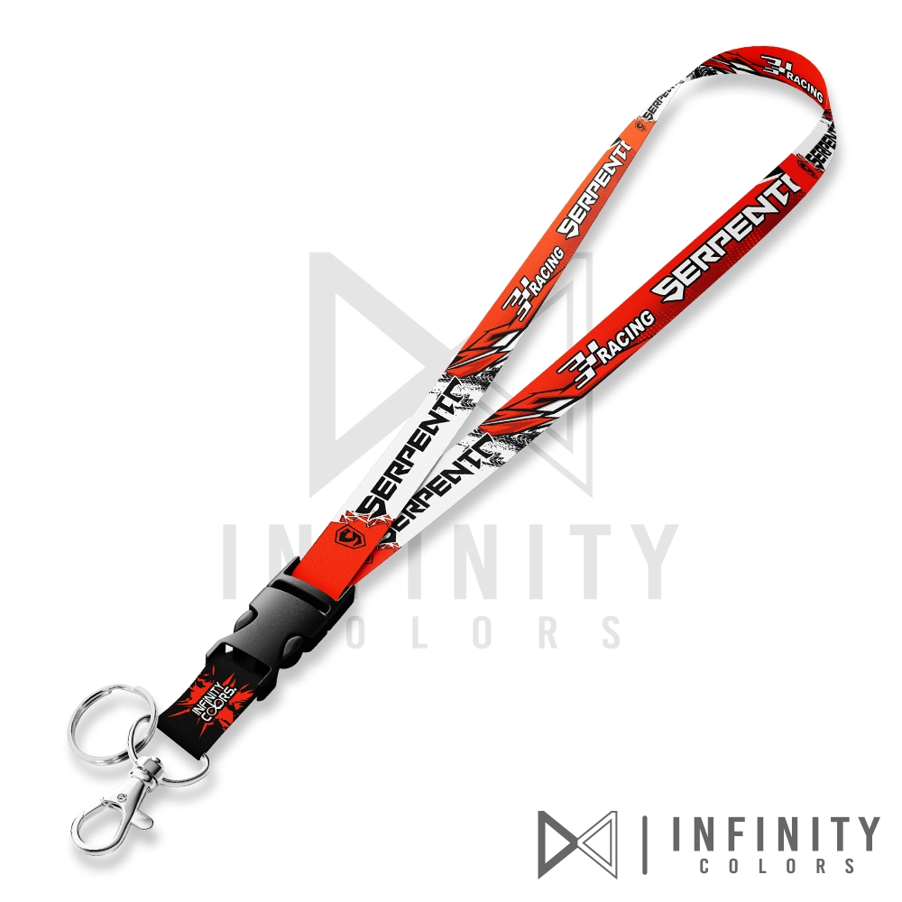 cinta o lanyards porta llaves, gafete o llavero de cuello para motocicleta - SERPENTO