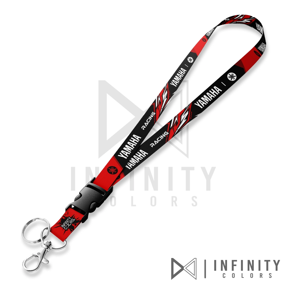 cinta o lanyards porta llaves, gafete o llavero de cuello para motocicleta - YAMAHA