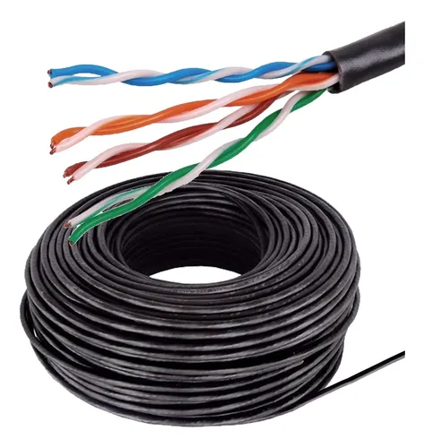Cable de Red CAT6 Exterior Clickcam por Metro – Alta Velocidad para Internet y Cámaras