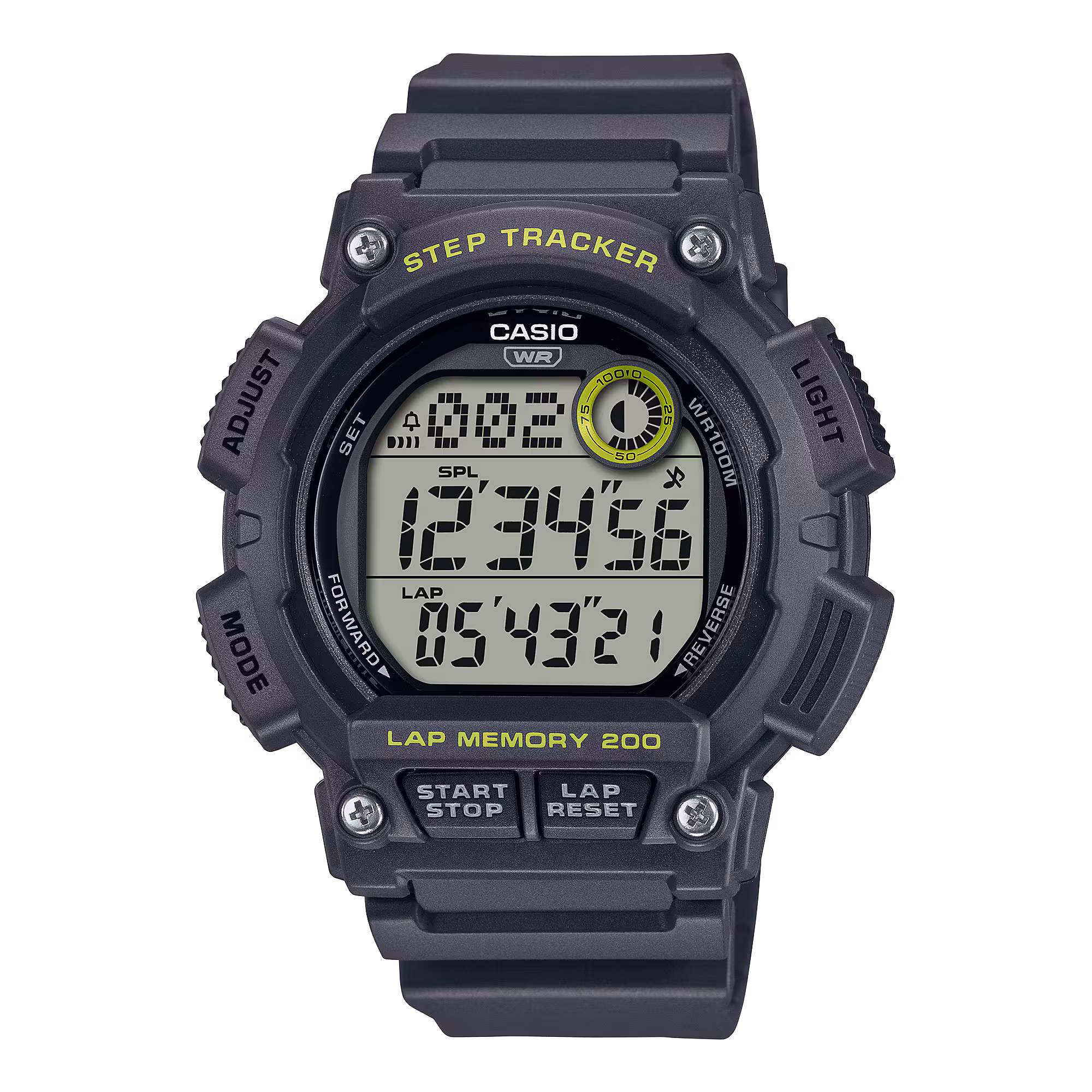 Reloj Deportivo Casio WS-2100H-8AV Step Tracker